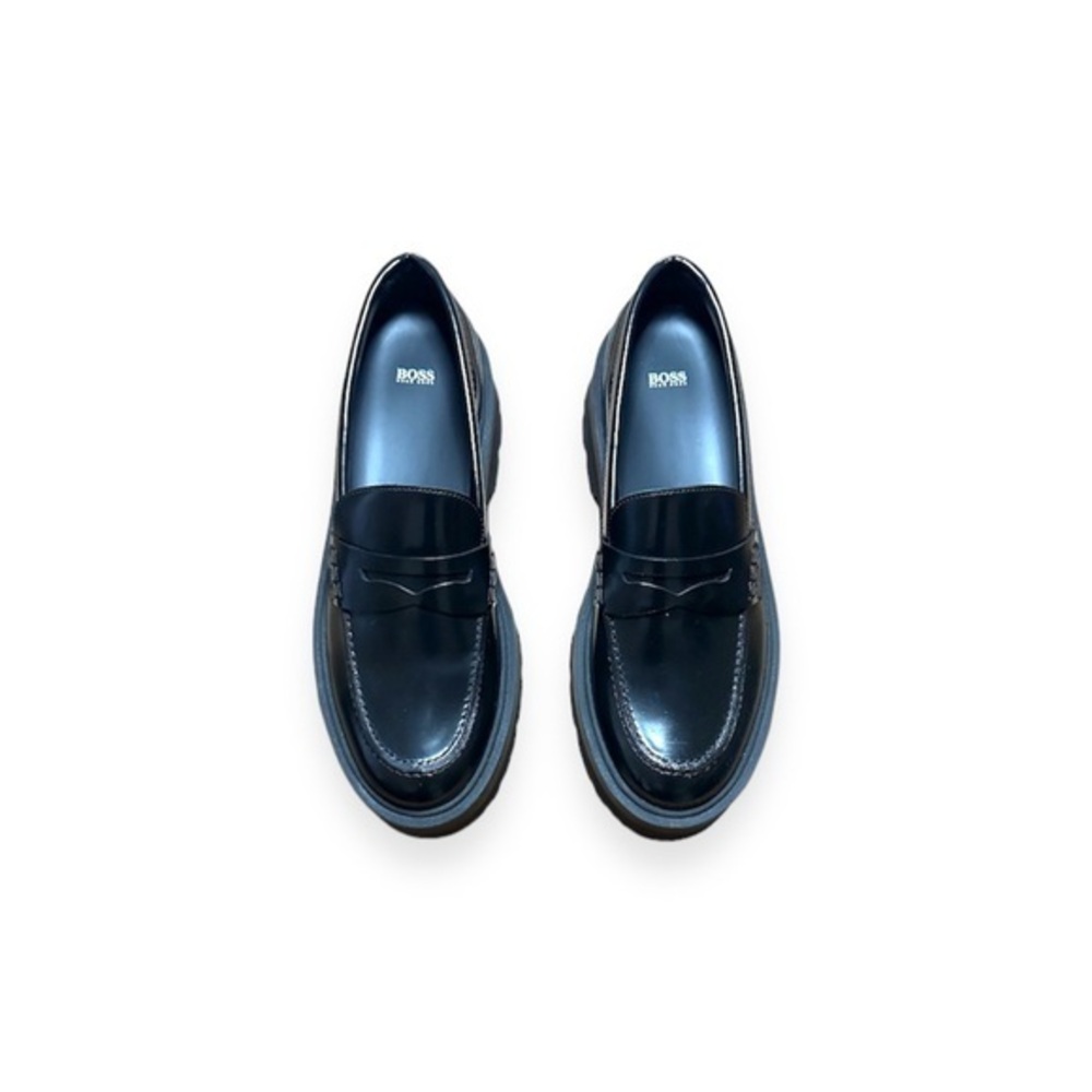 BOSS PLATFORM LOAFERS - Picture 1 of 4